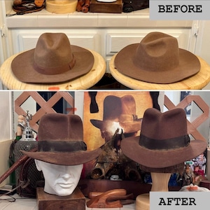 Indiana Jones Hat - Etsy