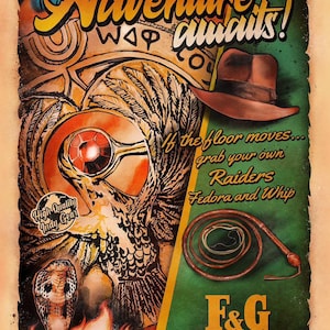 Látigo de canguro INDIANA JONES de F&G Customs - El látigo de canguro incluye un soporte para látigo GRATIS. imagen 19