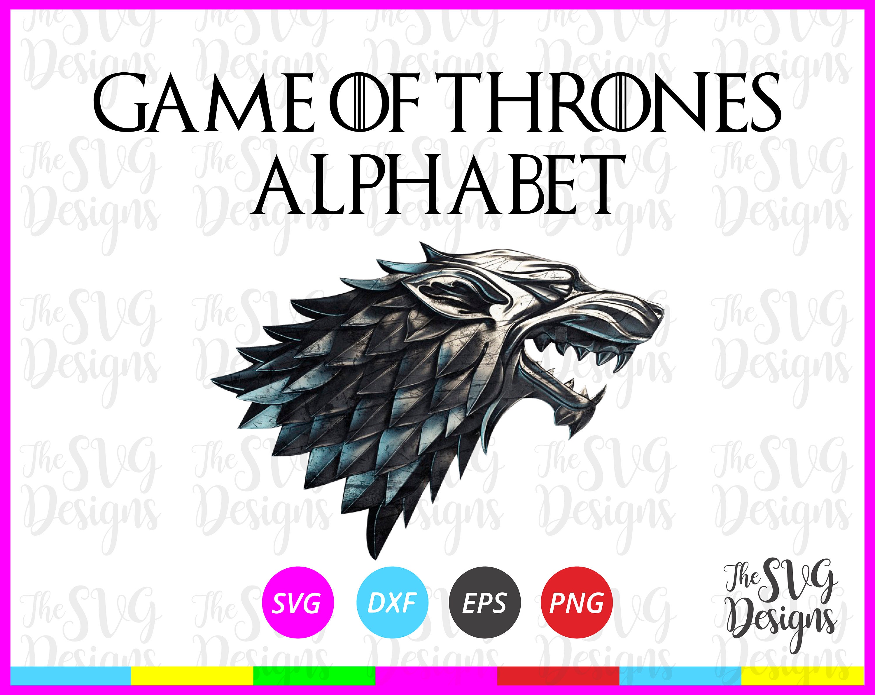 words in game of thrones font