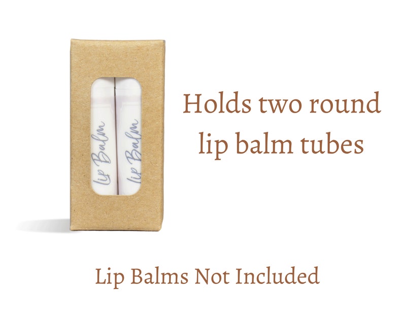 Lip Austin Mall balm tube boxes set Max 66% OFF of packaging for lip 10 balms