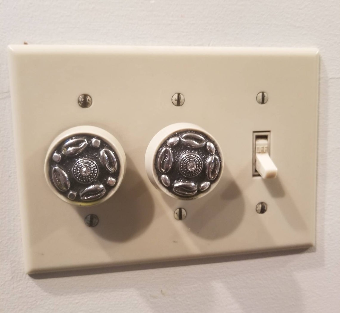 Handcrafted Decorative Rotary Dimmer Knob Etsy