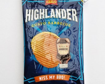 70g Gusto Barbecue Bag from the UK. Our zippered bags are fabric lined and covered in PVC.