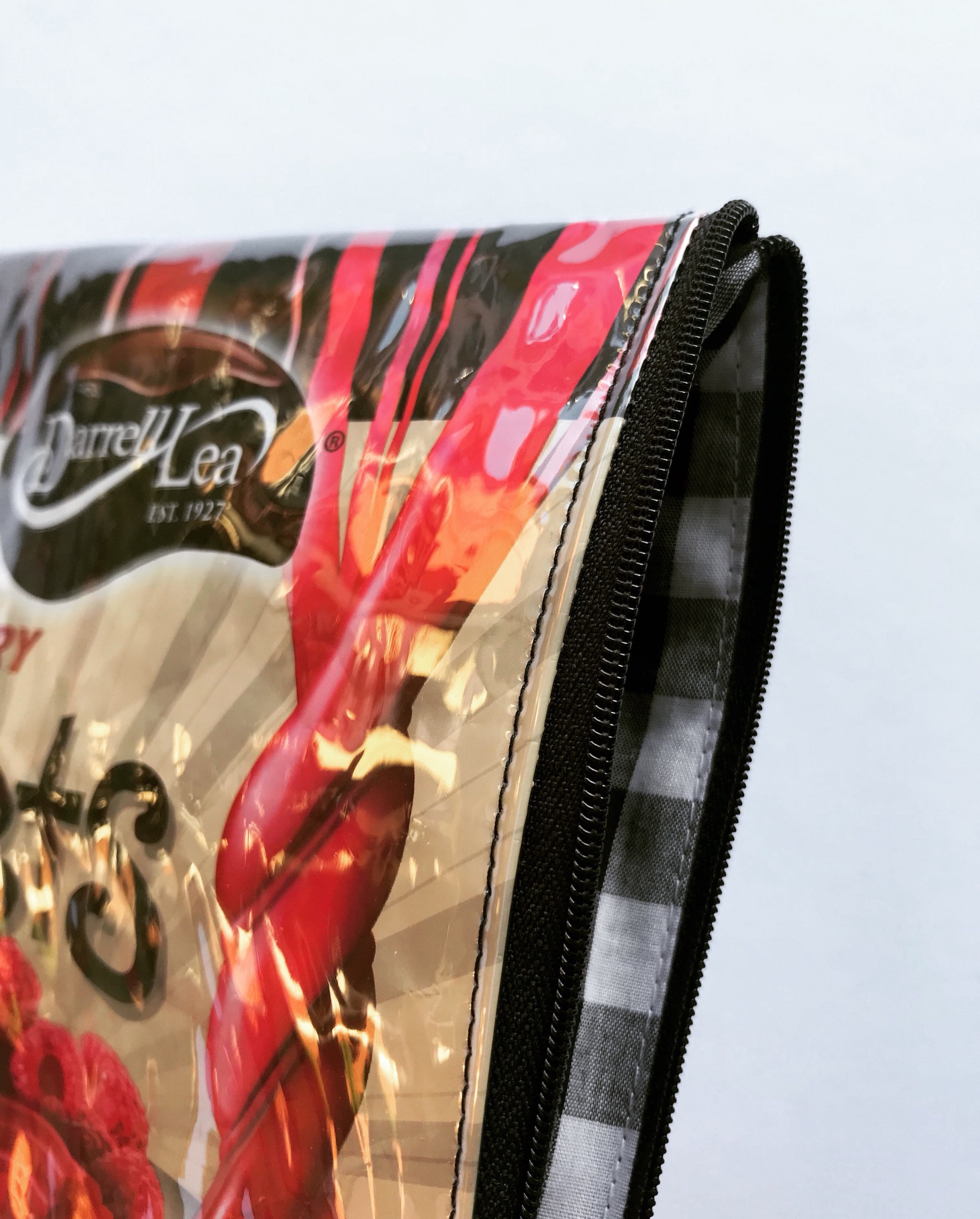 300g Raspberry Twists Bag. Our zippered bags are fabric lined Etsy