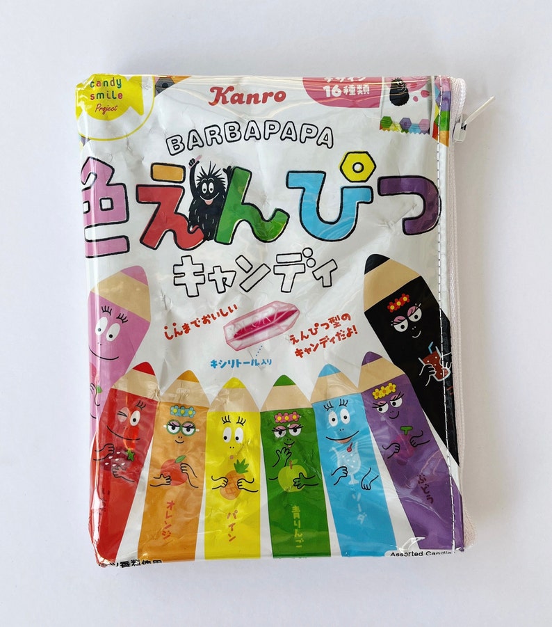 Fruit Flavoured Confectionery Bag from Japan. Our zippered bags are fully lined and covered in a durable and hard wearing PVC. image 1