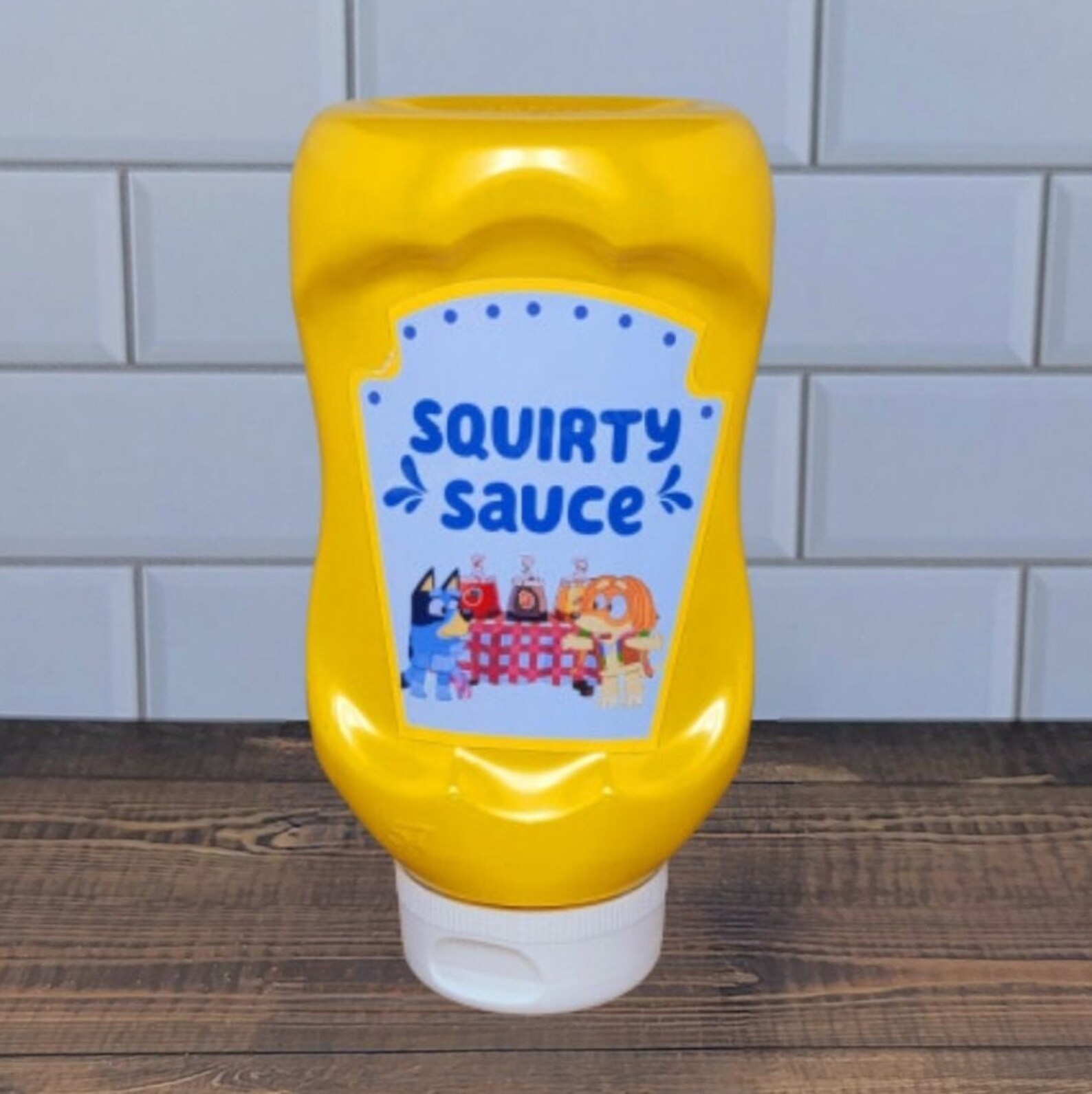 Bluey Inspired Squirty Sauce Condiment Labels Bluey Inspired Etsy