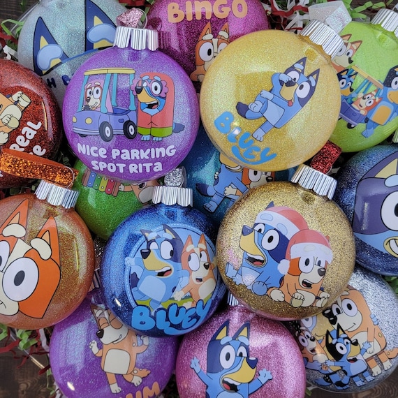 bluey-inspired-christmas-ornaments-bluey-cartoon-christmas-etsy