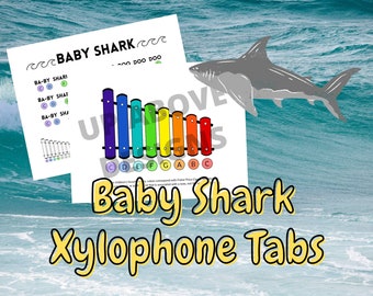 Baby Shark Sheet Music - Xylophone