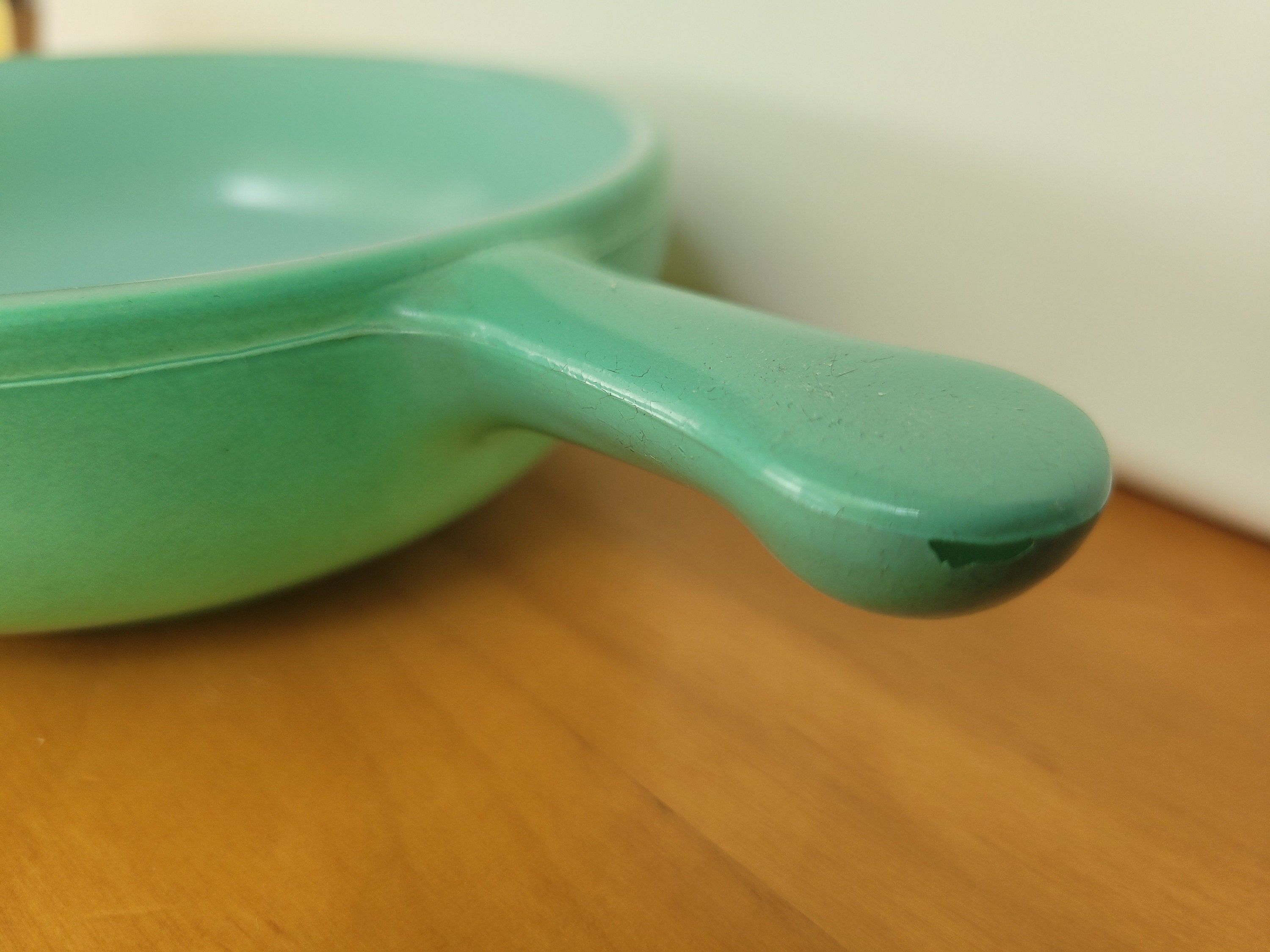 Colorful Vintage Glasbake Chili Bowls With Handles J21022 Etsy