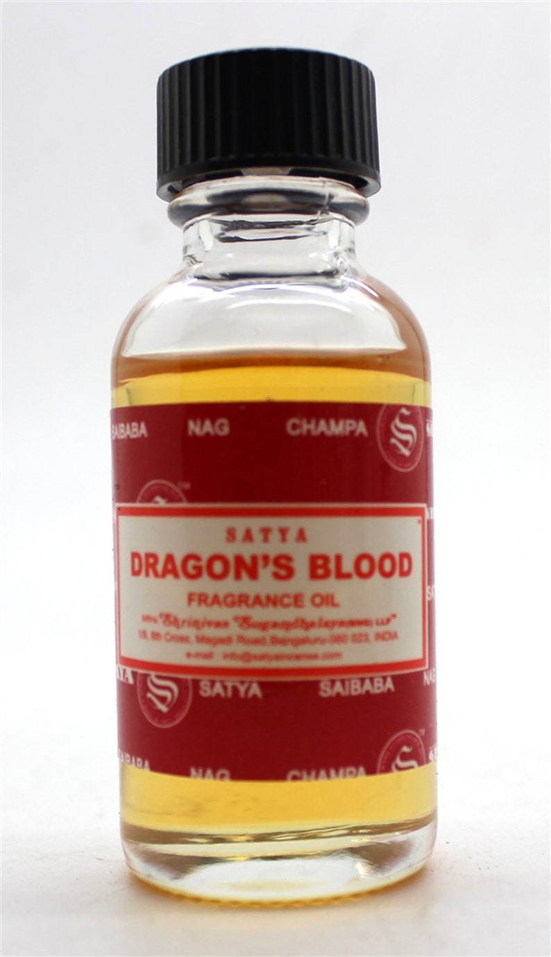 Satya Dragon's Blood Fragrance Oil for oil burner 30 ml | Etsy