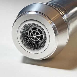 MHS Pommel Insert Style 2 für V1 (Resin bedruckt und bemalbar)
