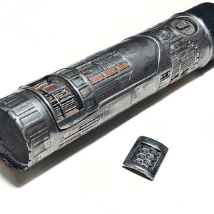 FG SERIES MHS Reveal Lightsaber Chassis Weathered Aluminum  (Read entire description, to avoid ordering the wrong part!)