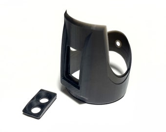 Sección de interruptor y bisel estilo 1 de Saber Skins para piezas MHS (sin pintar)