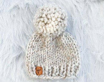 JUMBO POM - Baby & Kids’ Hats - Choose Your Color + Size - Made to Order