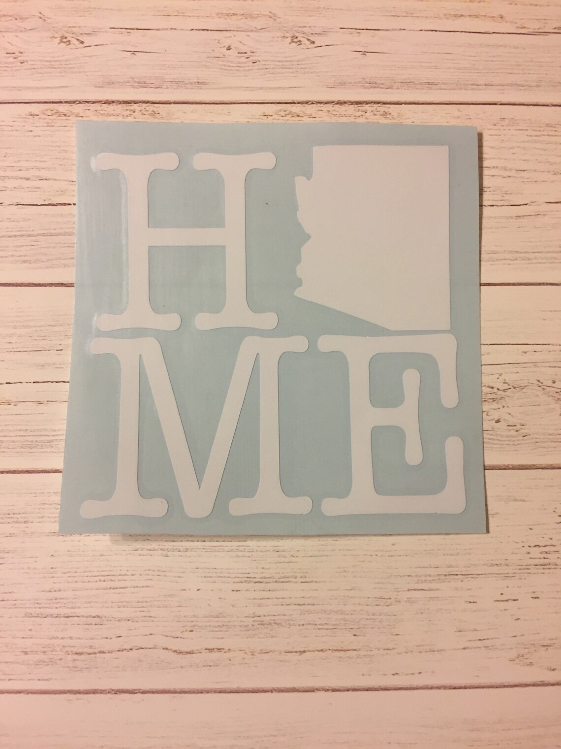 Home State Decals Pick Your State Custom Decal With State | Etsy