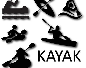 Download Kayak svg | Etsy