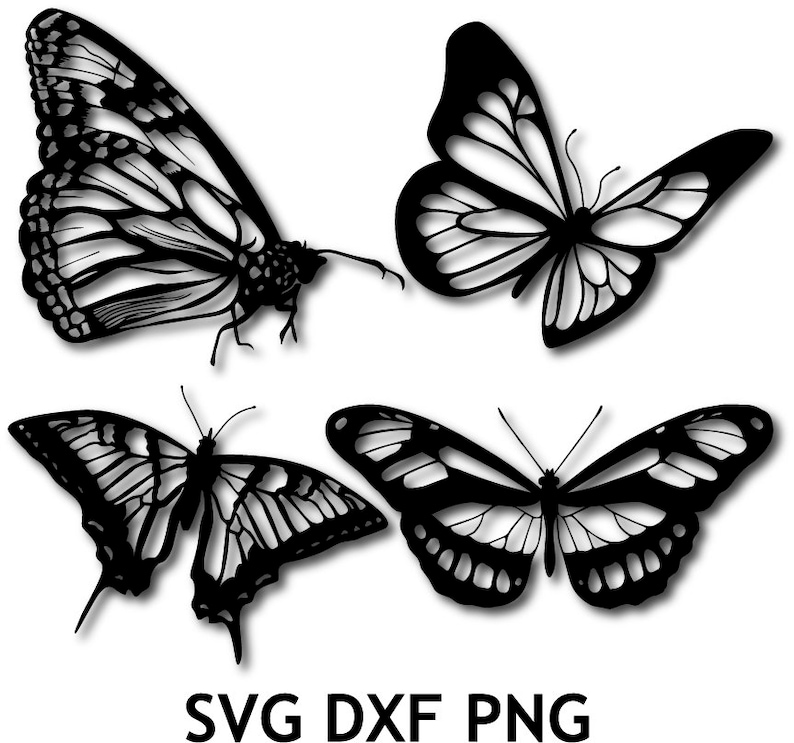 Free Free 325 Silhouette Monarch Butterfly Svg SVG PNG EPS DXF File