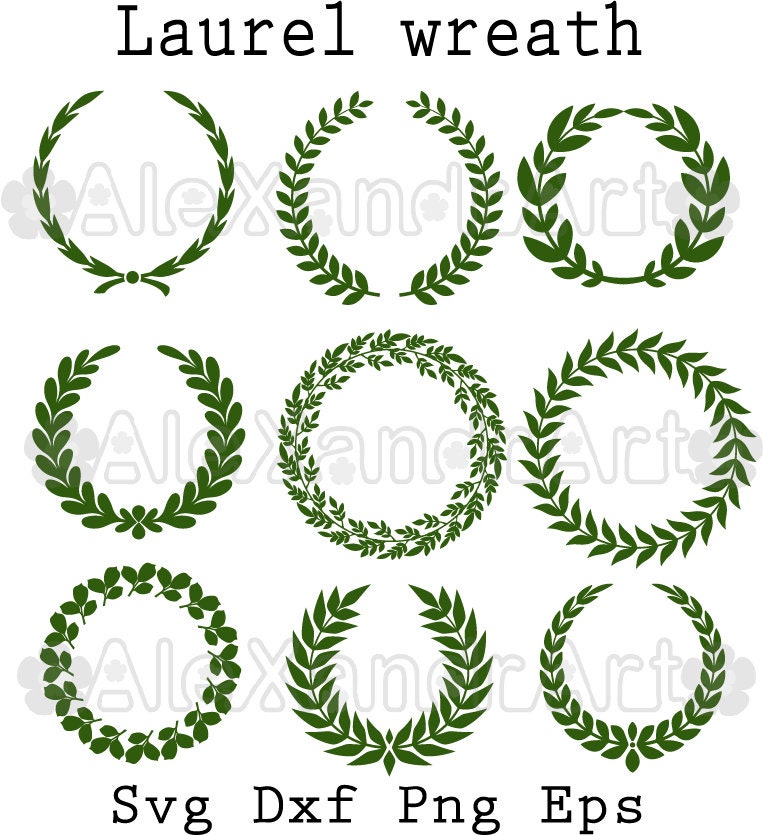 Free Free 324 Floral Laurel Svg SVG PNG EPS DXF File