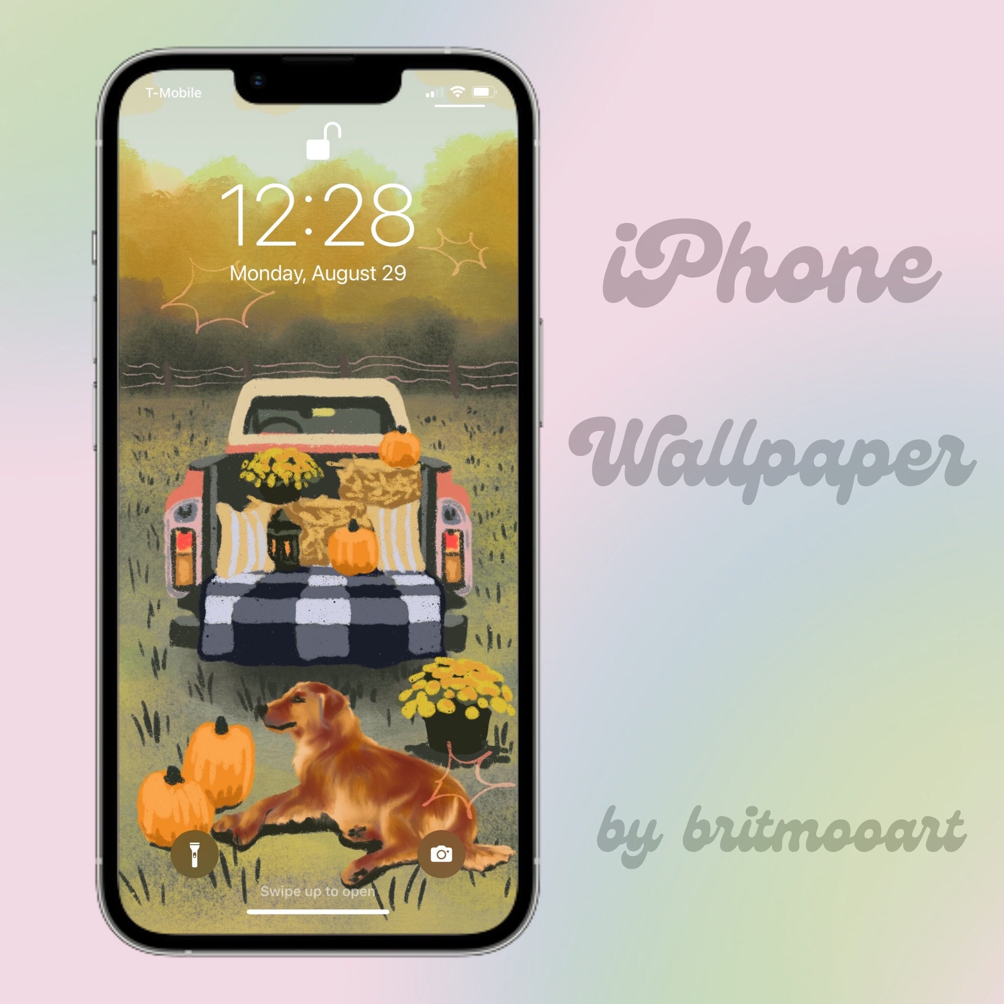 Buy Fall Pumpkin Truck & Golden Retriever Iphone Wallpaper Online in India - Etsy Buy Fall Pumpkin Truck & Golden Retriever Iphone Wallpaper Online in India - Etsy