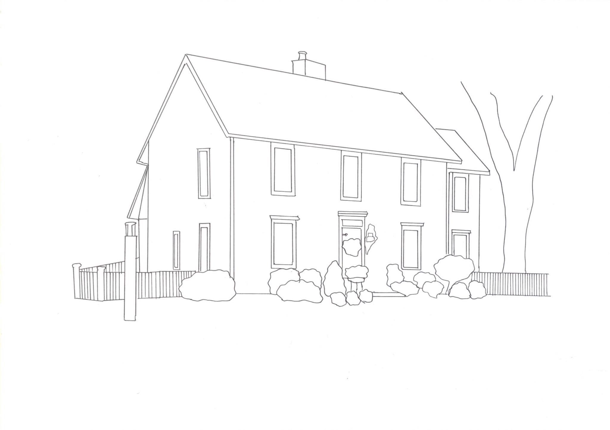 Digital Custom Paint It Yourself Paint Your House Diy House Etsy