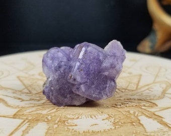 Rare Moroccan Fluorite Specimen Display Piece Zoned Cubes Meditation Stone Crystal Protection Purple Crystal Aura Cleansing Crystal