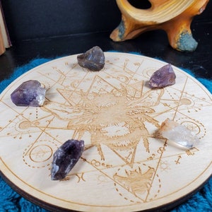 5pc Brandberg Amethyst Phantom Quartz Set Scepter Quartz Natural Unpolished Deep Purple Quartz Crystal Parcel Wrappable Jewelry Crystals