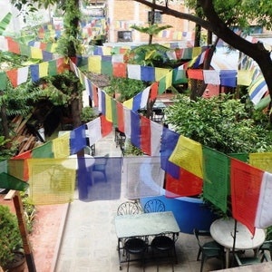 Traditional Tibetan Prayer Flags Windhorse Prayer Flags from Nepal image 2