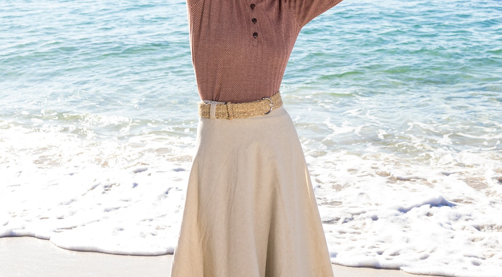 Hemp Belt | Undyed, organic handmade hemp belt