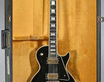 1969 / 70 Gibson Les Paul Custom Black Beauty Vintage Electric Guitar w/OHSC