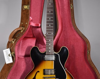 2024 Gibson Custom 1958 ES-335 Faded Tobacco Murphy Lab Heavy Aged w/OHSC