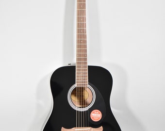 2020 Fender FA-125 Dreadnought Black Finish Acoustic Guitar