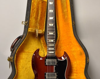 Gibson SG Les Paul Standard Cherry Red uit 1962 met OHSC