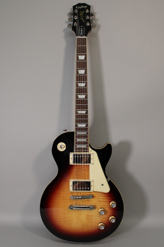 Epiphone Les Paul Standard Vintage Sunburst - Etsy Epiphone Les Paul Standard Vintage Sunburst - Etsy