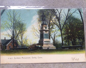 Vintage Falls And Canon Yantic River Norwich Connecticut Postcard,Unposted,Connecticut Postcard