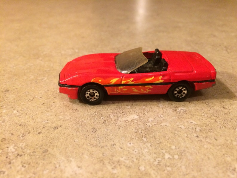 Matchbox 1987 Corvette Scale 1:56 Diecast Kellogg/'s Promo Car