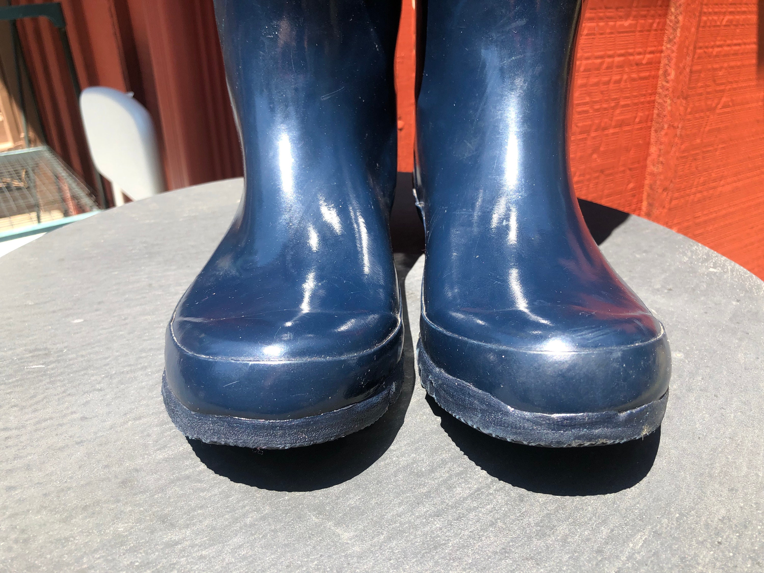 Dooney And Bourke Tall Women's Rain Boots Navy Blue Size | Etsy