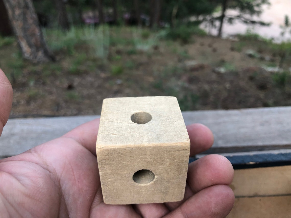 Antique Wood Peg Lock Blocks Set Antique Building Block Set Etsy