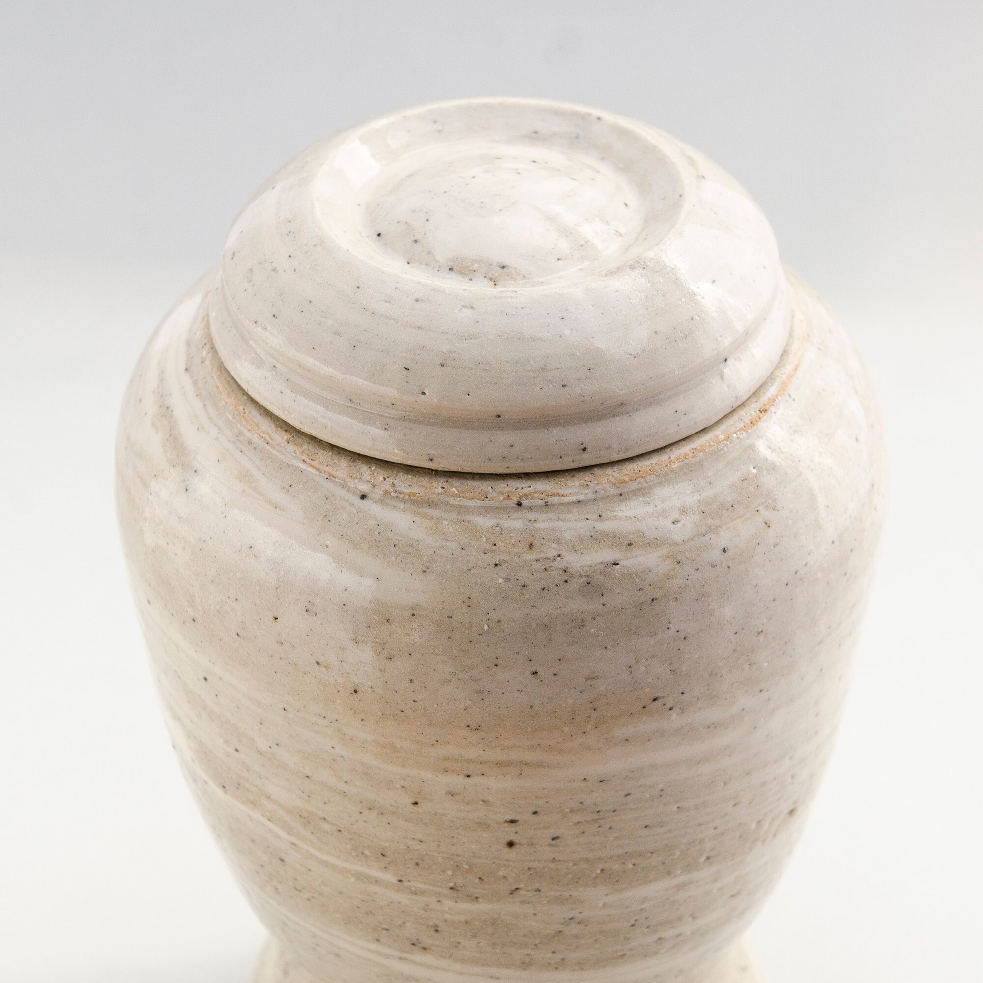 Crematory Urn 0.8L Pottery urns Handmade Ceramic Urns Etsy