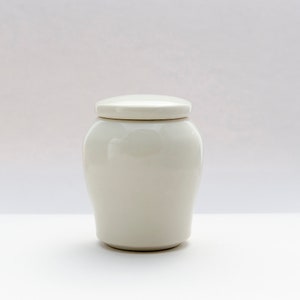 Keepsake Urn 6kg or 13lbs pre-cremation weight | Porcelain Handmade Ceramic Keepsake Urns | Urns for Babies | Jelcobine