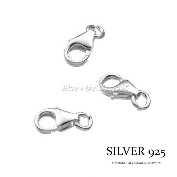 8741140010352 Fermoir Mousqueton Argent 925 massif 10x5mm 1pc