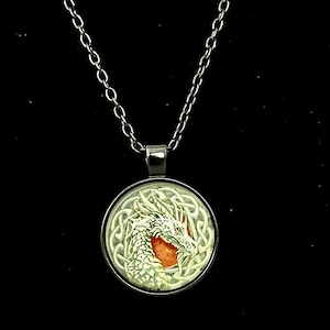 Celtic Dragon Necklace