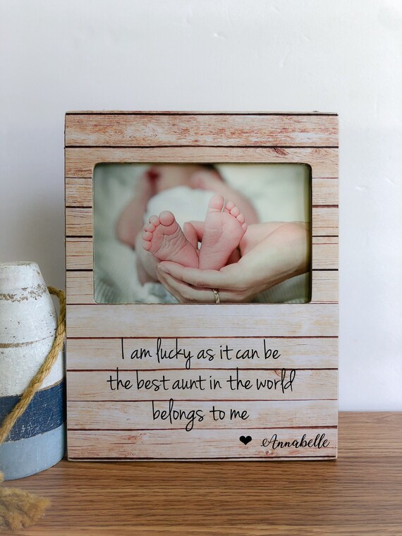 Personalized Aunt Niece Nephew Picture Frame Gift The Best Belongs To Me From Nursery Room Decor