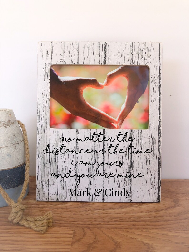 Long Distance Relationship Frame Maps Gift For Image 0
