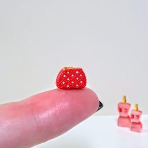 1:12 Miniatur kleine Vintage-Geldbörse, kleine Retro-Geldbörse, Puppenhaus-Miniatur-Geldbörse, Puppenhaus-Miniatur, Puppenhaus-Retro-Geldbörse