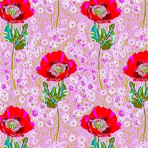 OOP Bright Eyes Bossy in Heather Cotton Fabric by Anna Maria Horner