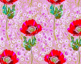 OOP Bright Eyes Bossy in Heather Cotton Fabric by Anna Maria Horner