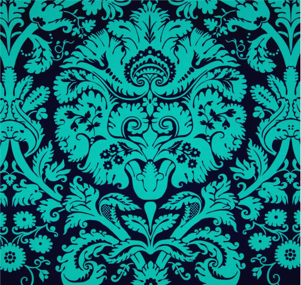 OOP hard to find BELLE Acanthus Navy by Amy Butler cotton fabric