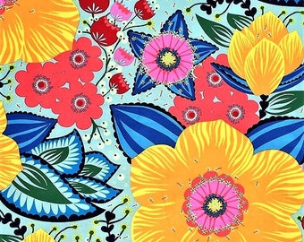 OOP Hindsight Honorable Mention in Gold by Anna Maria Horner , cotton fabric