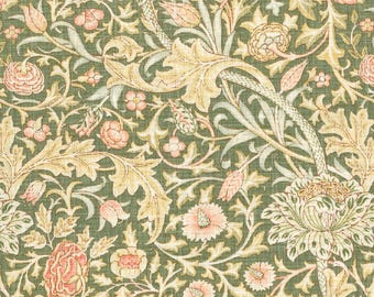Casa de Emery Walker - Trent en Leafy de William Morris & Co. Tela de algodón