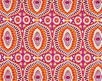 OOP 108 WIDEBACK - Amy Butler - Night Music - Temple Tiles - Berry