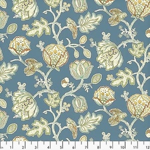 ORKNEY Theodesia - PWWM043.BLUE The Original Morris & Co. Cotton Fabric
